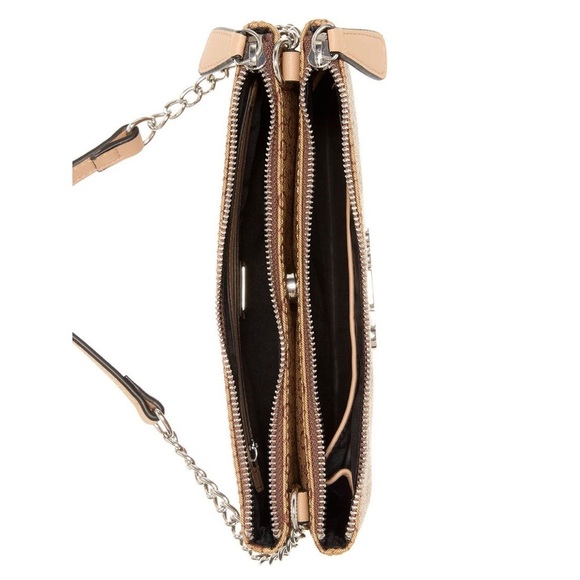 New GUESS CONLEY Double Zip Crossbody Bag - Picture 3 of 5